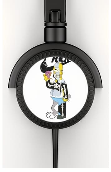  Home Simpson Parodie X Bender Bugs Bunny Zobmie donuts voor hoofdtelefoon