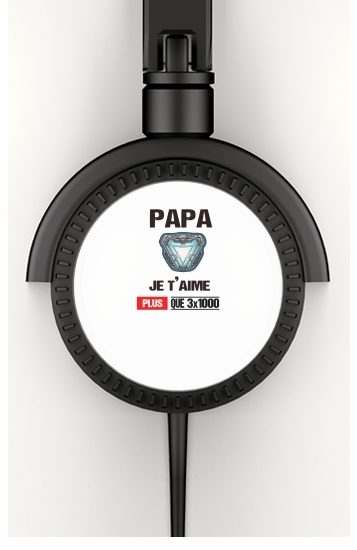  Papa je taime plus que 3x1000 voor hoofdtelefoon