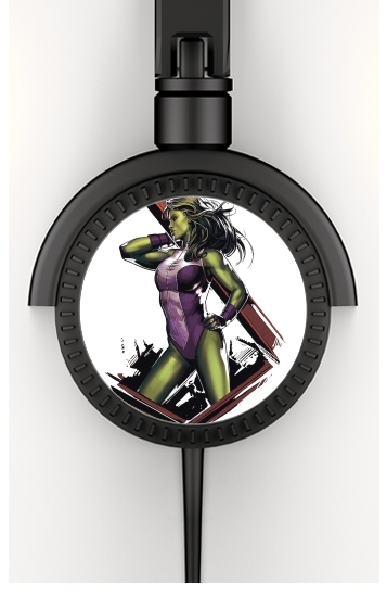  She HULK voor hoofdtelefoon