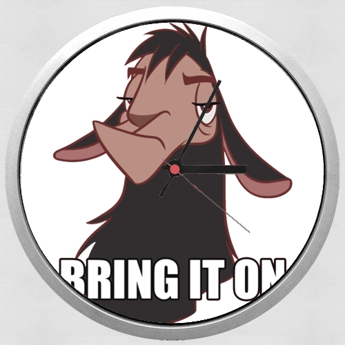  Bring it on Emperor Kuzco voor Wandklok