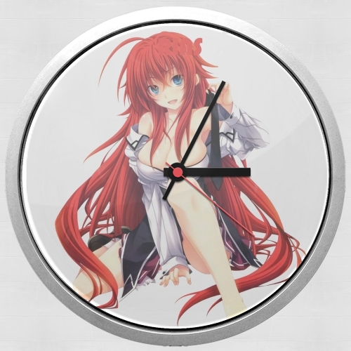  Cleavage Rias DXD HighSchool voor Wandklok