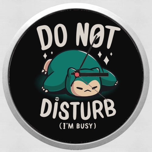  Do not disturb im busy voor Wandklok