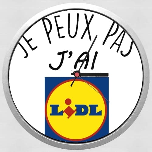  Je peux pas jai LIDL voor Wandklok