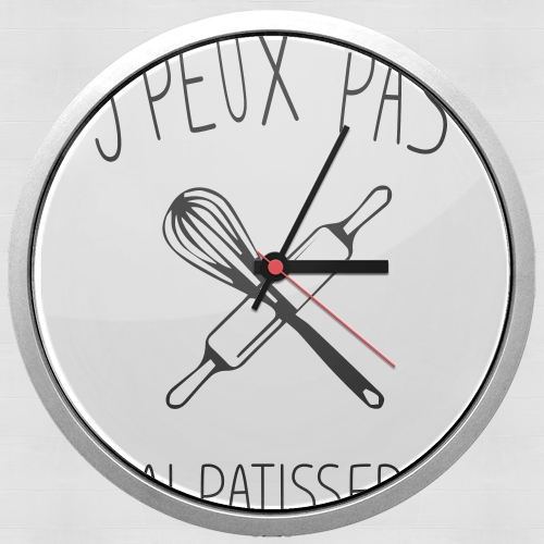  Je peux pas jai patisserie voor Wandklok