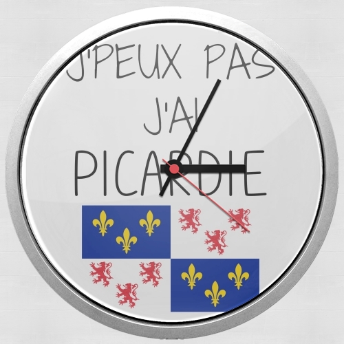  Je peux pas jai picardie voor Wandklok