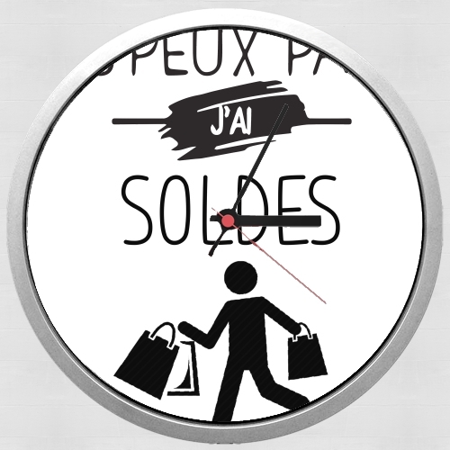  Je peux pas jai soldes voor Wandklok