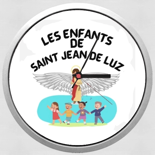  Les enfants de Saint Jean De Luz voor Wandklok