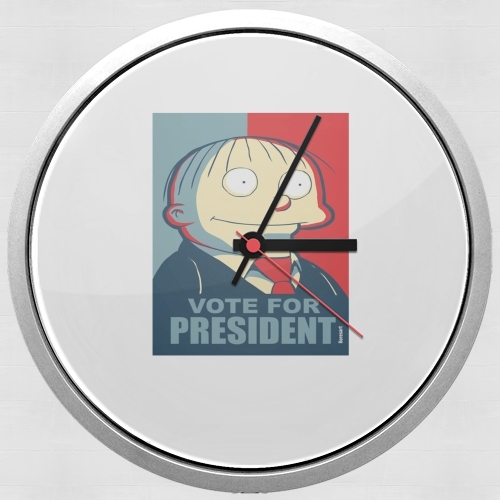  ralph wiggum vote for president voor Wandklok