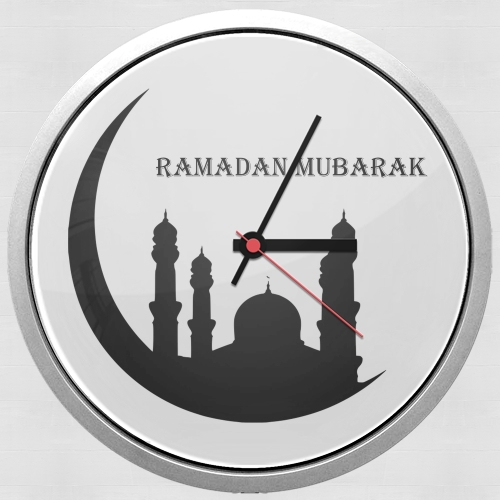  Ramadan Kareem Mubarak voor Wandklok