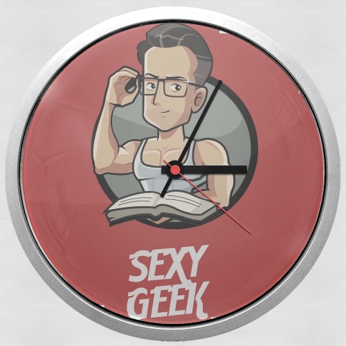  Sexy geek voor Wandklok