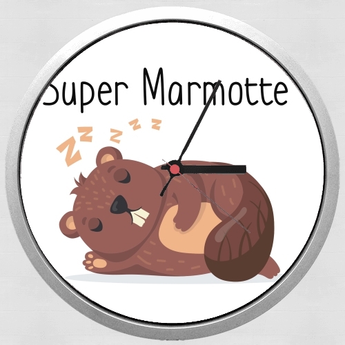  Super marmotte voor Wandklok