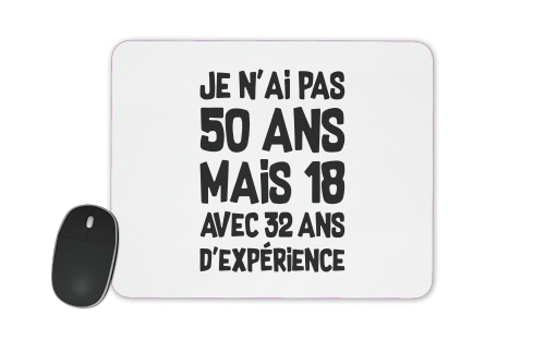  50 ans Cadeau anniversaire voor Mousepad