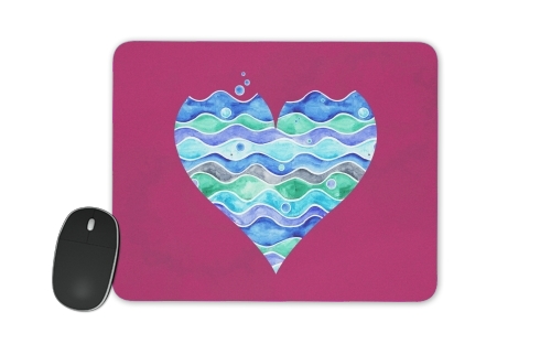  A sea of Love (purple) voor Mousepad