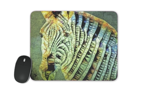  abstract zebra voor Mousepad