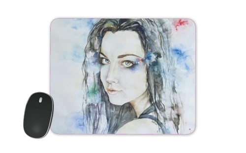  Amy Lee Evanescence watercolor art voor Mousepad