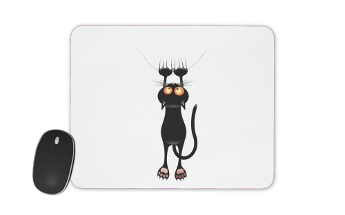  Black Cat Cartoon Hang voor Mousepad