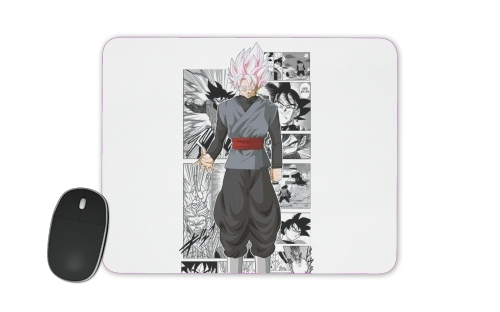  Black Goku Scan Art voor Mousepad