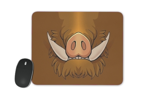  Boar Face voor Mousepad