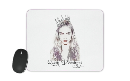  Cara Delevingne Queen Art voor Mousepad