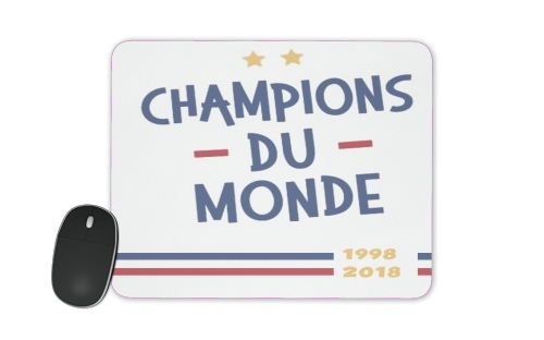  Champion du monde 2018 Supporter France voor Mousepad