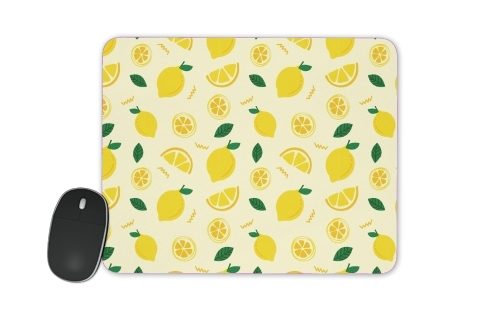  Lemon Summer Yellow voor Mousepad