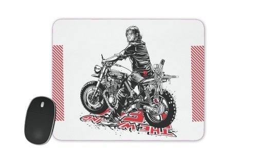  Daryl The Biker Dixon voor Mousepad