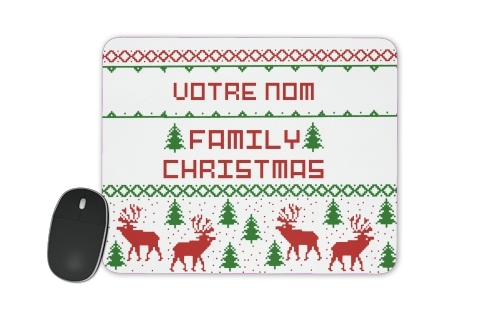  Esprit de Noel avec nom personnalisable voor Mousepad