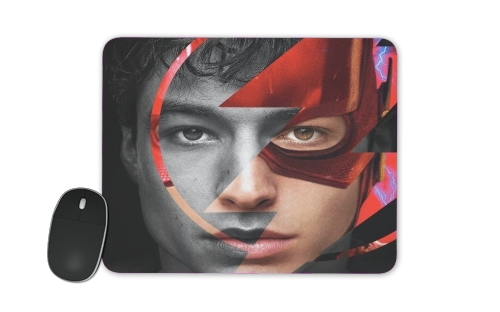  ezra miller aka flash voor Mousepad