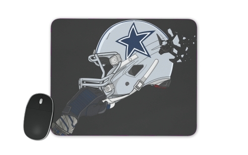  Football Helmets Dallas voor Mousepad