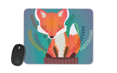  Fox in the pot voor Mousepad