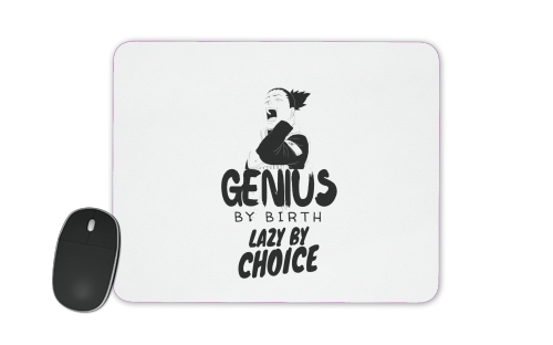  Genius by birth Lazy by Choice Shikamaru tribute voor Mousepad