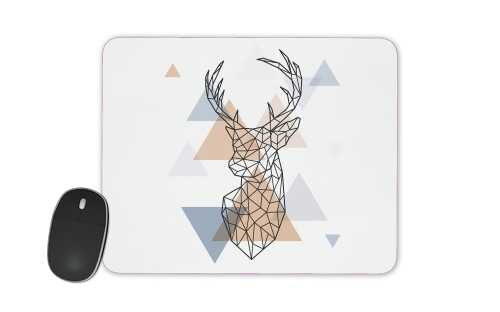  Geometric head of the deer voor Mousepad