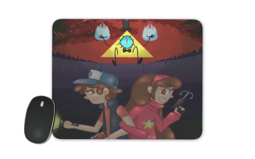  Gravity Falls Monster bill cipher Wheel voor Mousepad