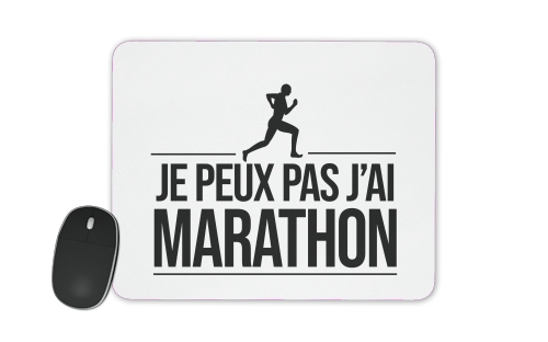  Je peux pas jai marathon voor Mousepad