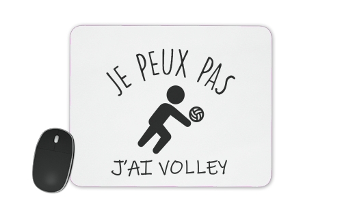  I can't i have volleyball voor Mousepad