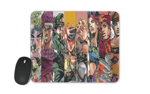  Jojo Manga All characters voor Mousepad