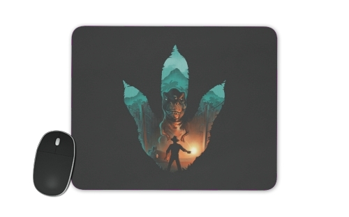  Jurassic Footprint voor Mousepad