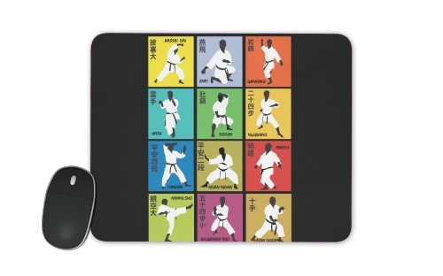  Karate techniques voor Mousepad