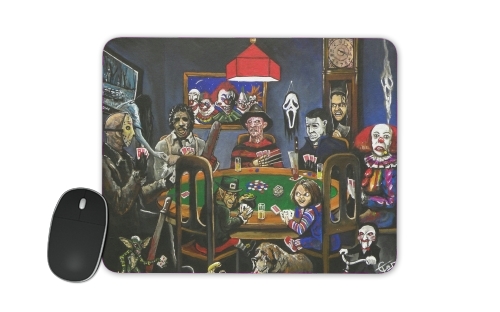  Killing Time with card game horror voor Mousepad