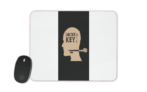  Locke Key Head Art voor Mousepad