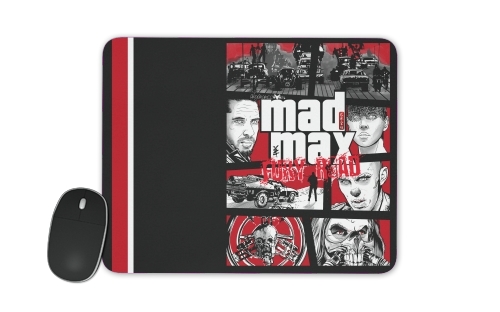  Mashup GTA Mad Max Fury Road voor Mousepad