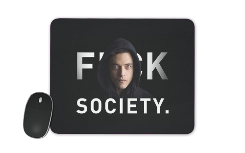  Mr Robot Fuck Society voor Mousepad