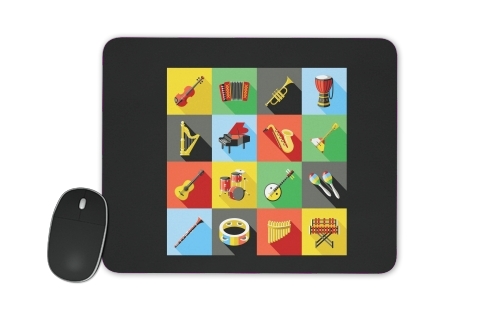  Music Instruments Co voor Mousepad