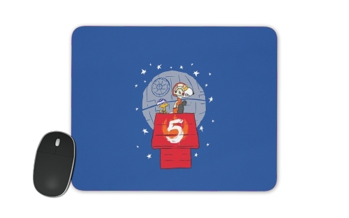  Peanut Snoopy x StarWars voor Mousepad