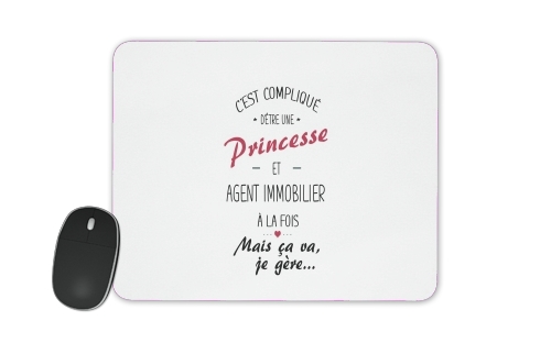  Princesse et agent immobilier voor Mousepad