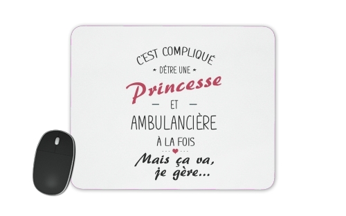  Princesse et ambulanciere voor Mousepad