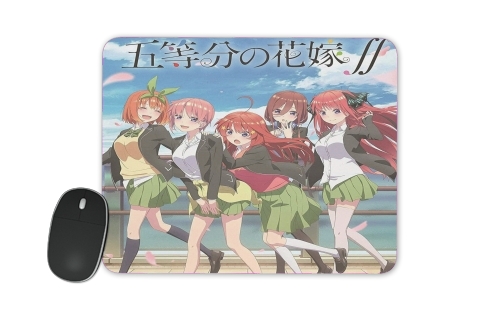  quintessential quintuplets voor Mousepad