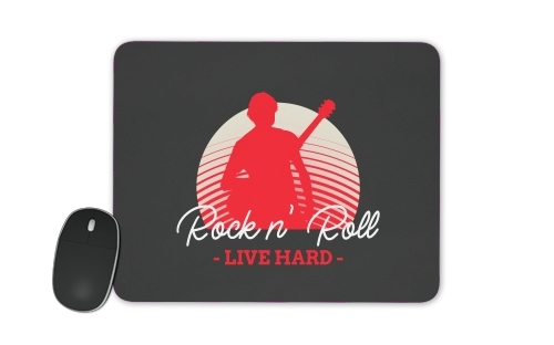  Rock N Roll Live hard voor Mousepad