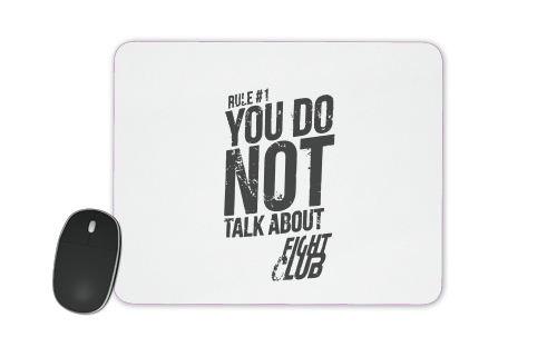  Rule 1 You do not talk about Fight Club voor Mousepad