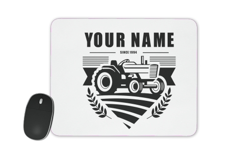  Tractor Farm Logo Custom voor Mousepad